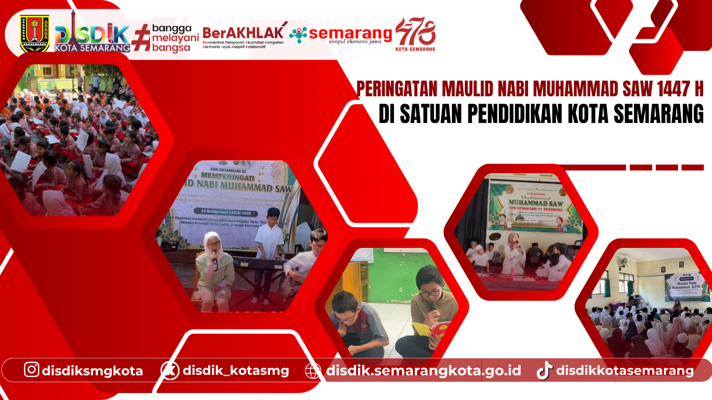 Peringatan Maulid Nabi Muhammad SAW di Satuan Pendidikan Kota Semarang